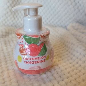 Scentsy Watermelon Tangerine Hand Soap with Colorful Accents